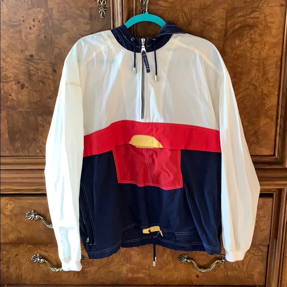 Chaps Ralph Lauren multi-color windbreaker